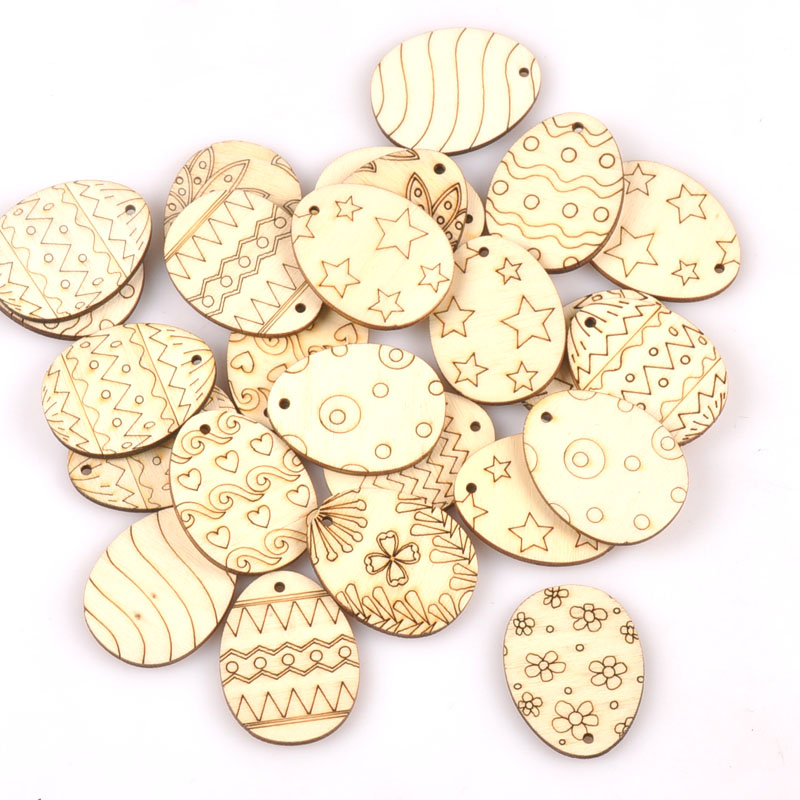 Embellishments For Scrapbooking - 木製の手作りハンギングオーナメント,25個,ミックスカップ,クリエイティブなスクラップブック,家の装飾,m2565