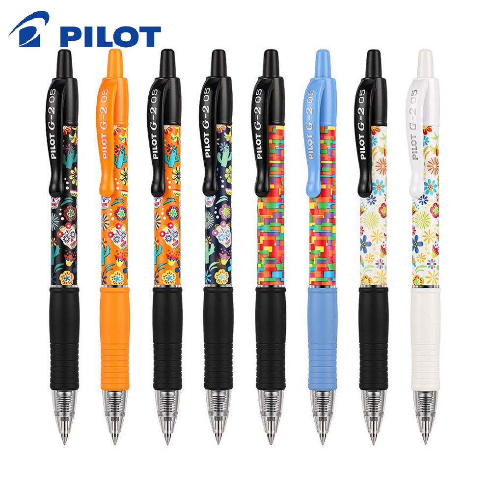 Pilot Pen G2 - 日本パイロット G2 ゲルペン 限定スカル柄 ボディ 0.5mm