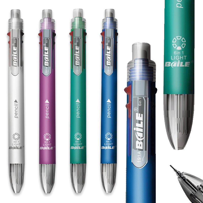 色とりどりのボールペンセット,5色の格納式ボールペン,多機能 - Staedtler Pencil Lumocolor のレビューと価格