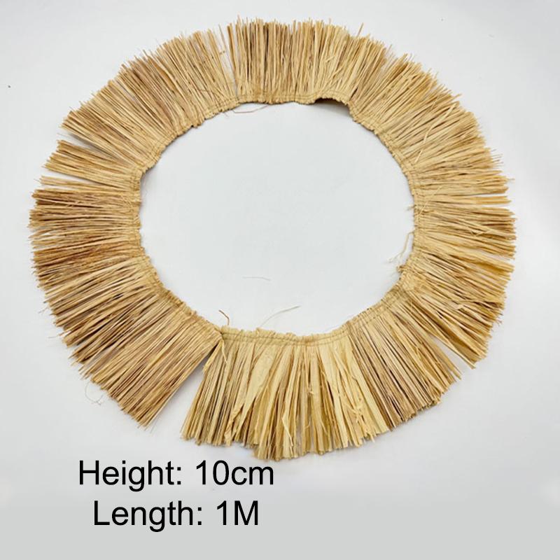 ナチュラルウェディングガーランド DIY ホームサプライ 背 - Tassel Fringe Trim のレビューと価格