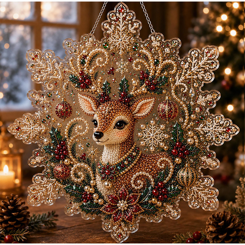 DIYクリスマスパールダイヤモンドペインティングキャッチャー - Guipure Lace Panel のレビューと価格