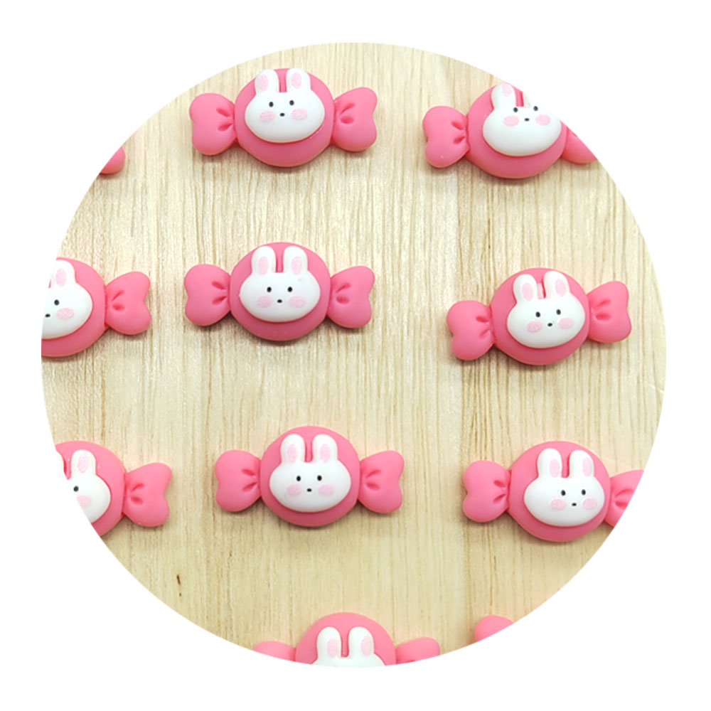 20/50/100 個イースター樹脂ミニウサギキャンディフラ - Embellishments For Scrapbooking のレビューと価格