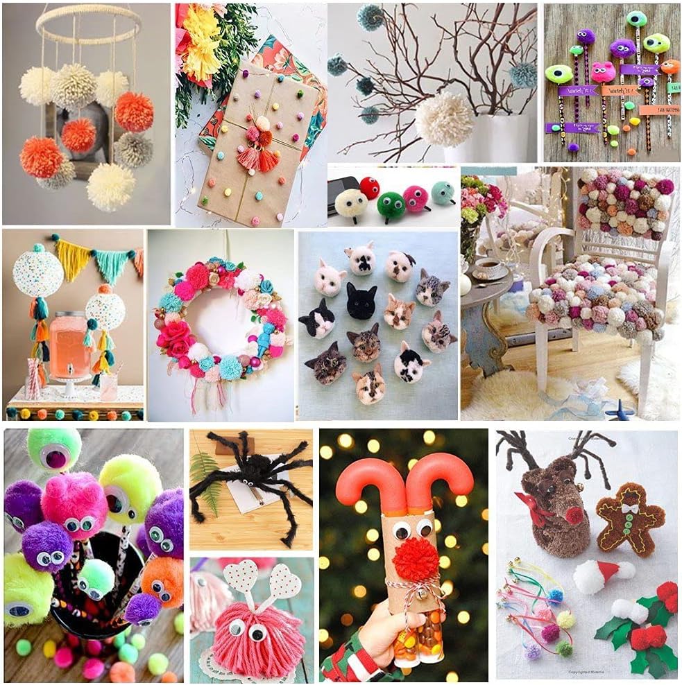 DIYでポンポンを作るための編み物ツール、ふわふわのボールを - Pom Pom Maker Tool のレビューと価格