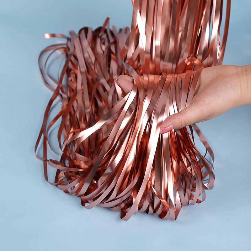 1 バッグ 2 メートルの背景箔フリンジ肥厚誕生日装飾結婚式 - Tassel Fringe Trim のレビューと価格